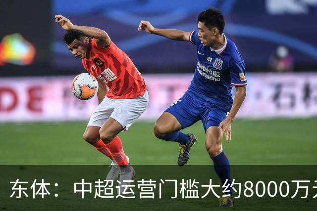 东体：中超运营门槛大约8000万元，南通支云在中甲预算5000万